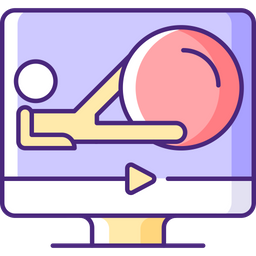 Online workout  Icon