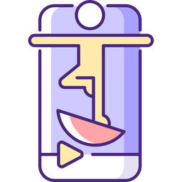 Fitness balance training  Icon