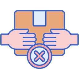 Contactless Delivery  Icon