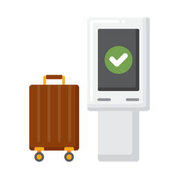 Bag Drop Kiosk  Icon