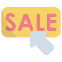 Click On Sale  Icon