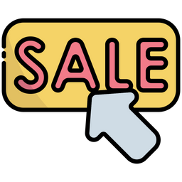 Click On Sale  Icon