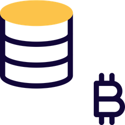 Database Bitcoin  Icon