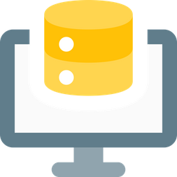 Computer Database  Icon