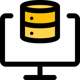 Computer Database  Icon