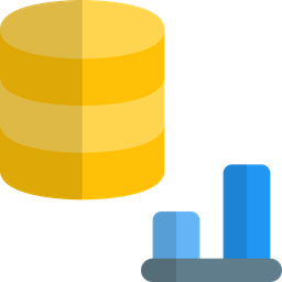 Datenbank-Balkendiagramm  Symbol