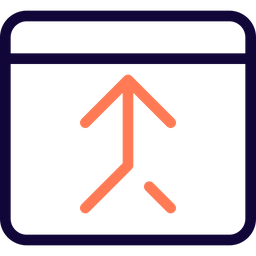Browser Merge Connection  Icon