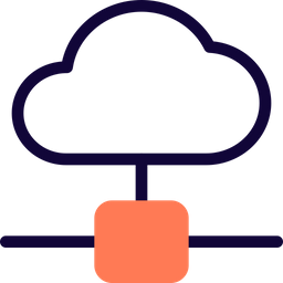 Cloud Network  Icon