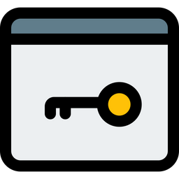 Browser Key  Icon