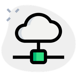 Cloud Network  Icon