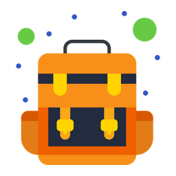 Camping Bag  Icon