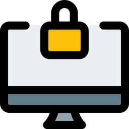 Computer Lock  Icon