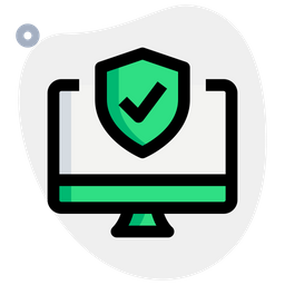 Computer Protection  Icon