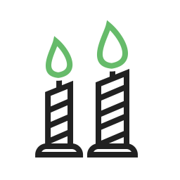 Candles  Icon