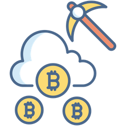 Cloud Mining  Icon