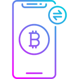 Bitcoin Transaction  Icon