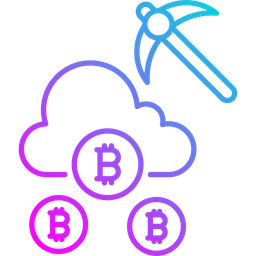 Cloud Mining  Icon