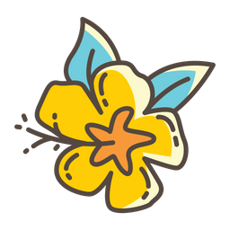 Beach Flower  Icon