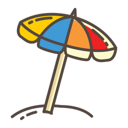 Beach Umbrella  Icon