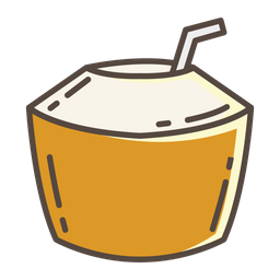 Coconut Drink  Icon