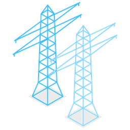 송전탑  아이콘