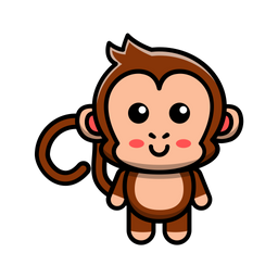 Cute Monkey  Icon