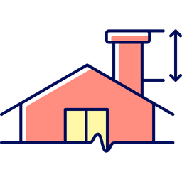 Minimum chimney height  Icon