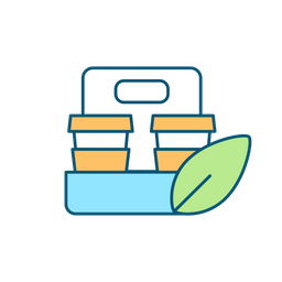 Environmentally friendly package  Icon