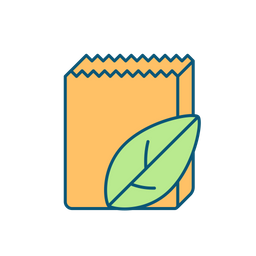 Ecologically friendly package  Icon