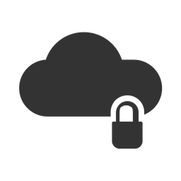 Cloud Lock  Icon