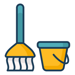 Cleaning Mop  Icon