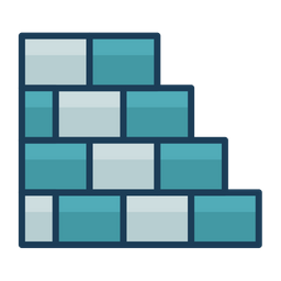 Brick Wall  Icon