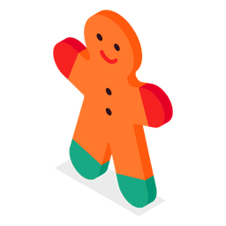 Gingerbread Man  Icon