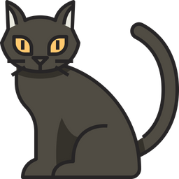 Black Cat  Icon