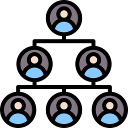 Organization Structure Organization Hierarchy Icon