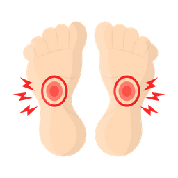 Feet pain  Icon