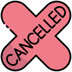 Cancelled  Icon