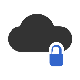 Cloud Lock  Icon