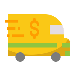 Encashment Car  Icon