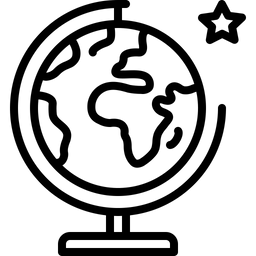 Globusständer  Symbol