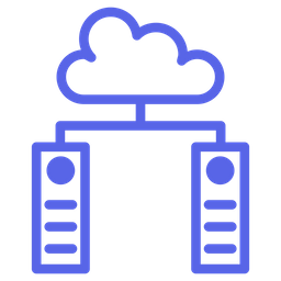 Cloud Library  Icon