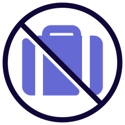 Bag Not Allowed  Icon