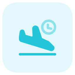 Arrival Flight Delay  Icon