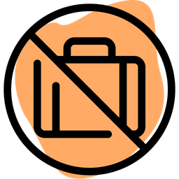 Bag Not Allowed  Icon