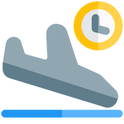 Arrival Flight Delay  Icon