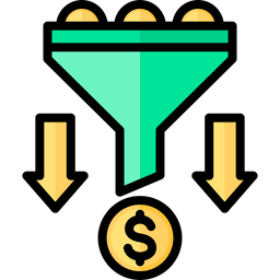 Financial Filter  Icon