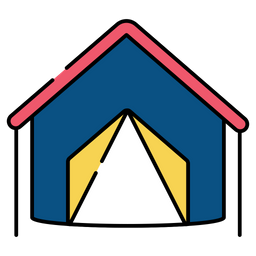 Camp  Icon