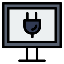 Computer Plug  Icon