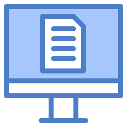 Computer Document  Icon