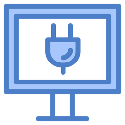 Computer Plug  Icon